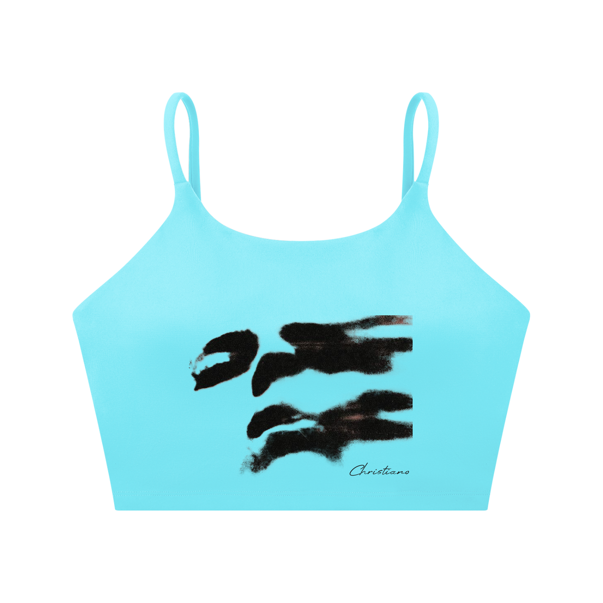 Spaghetti Strap Yoga Sports Bra