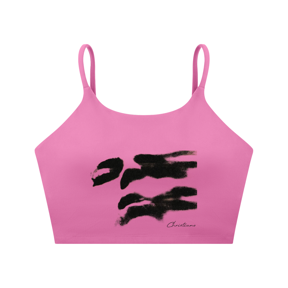 Spaghetti Strap Yoga Sports Bra