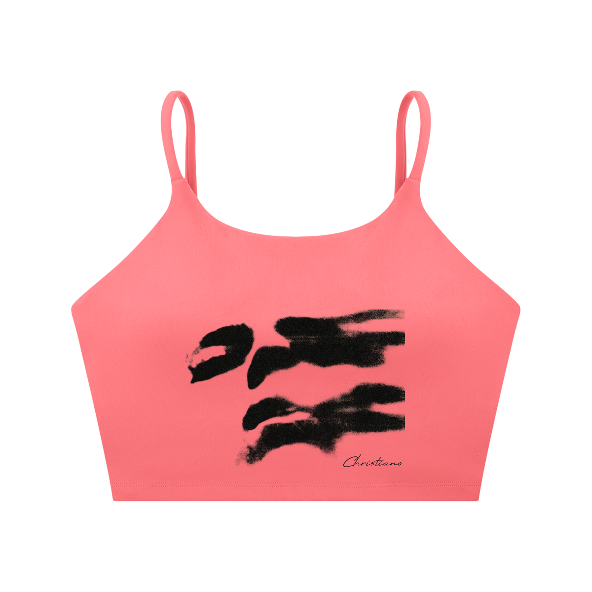Spaghetti Strap Yoga Sports Bra